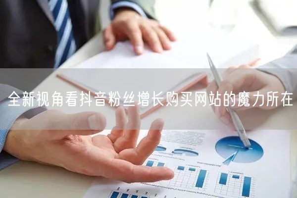 全新视角看抖音粉丝增长购买网站的魔力所在